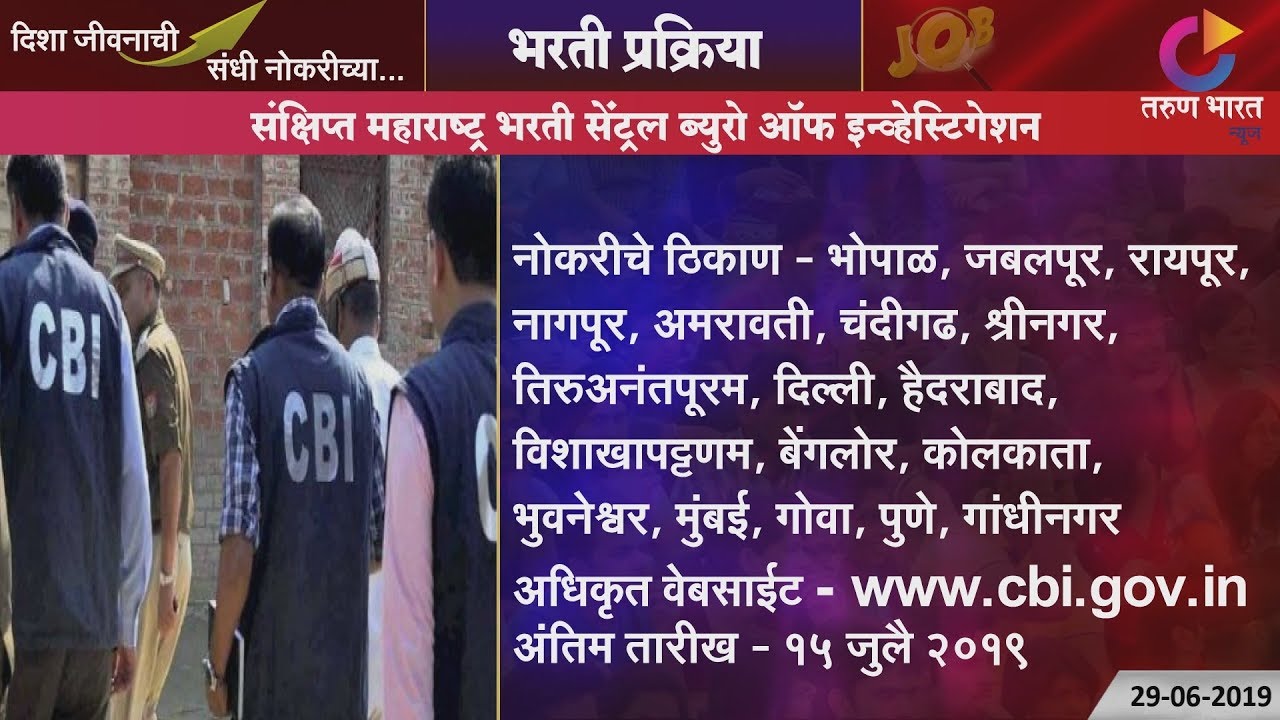 NEW JOB VACANCIES | Belgaum News | 30-06-2019