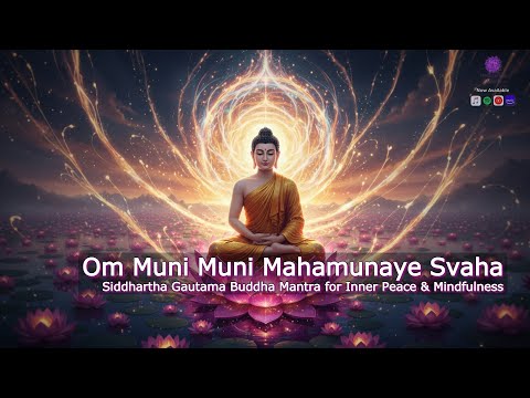 🔥 [Awakening] Om Muni Muni Mahamunaye Svaha | Siddhartha Gautama Shakyamuni Buddha Mantra