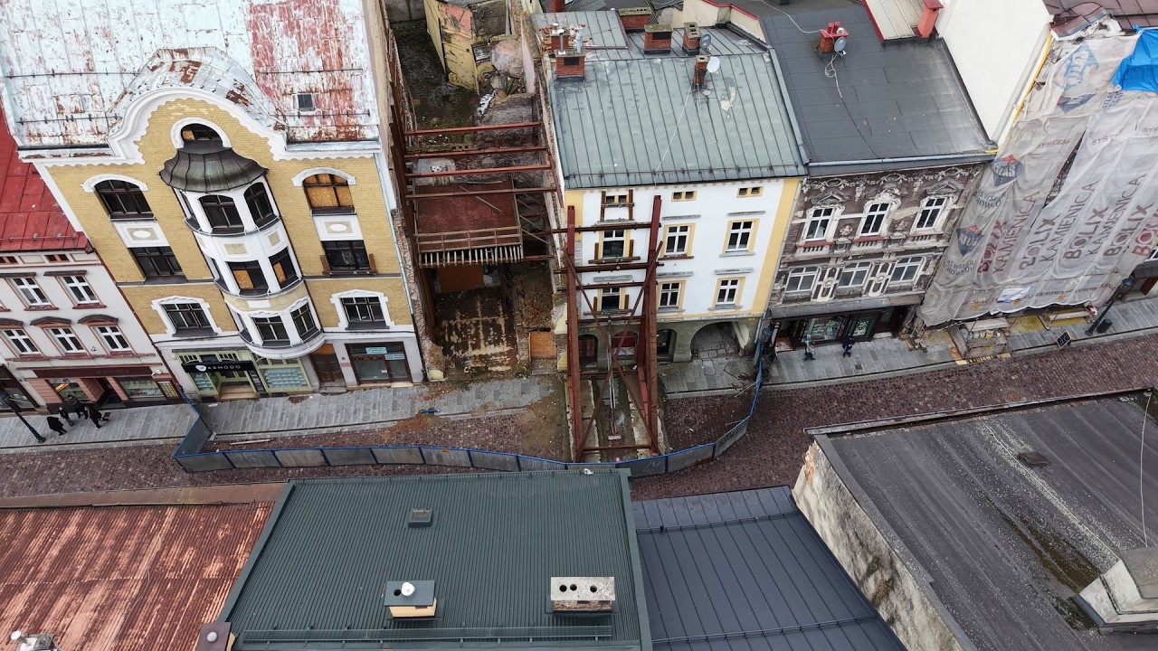 Cieszyn ul. Głęboka: Odbudowa po wybuchu