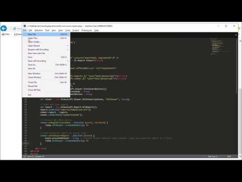 PHP Reporting Tool: Send Exported Report to Server Side - [Shot on version 2016.1]