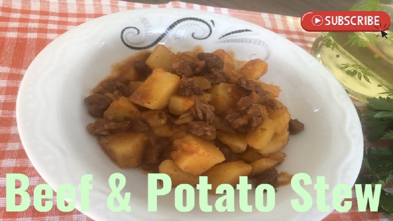 Beef & Potato Stew Etli Patates Yemeği Turkish Recipes Yemek Tarifleri #2021