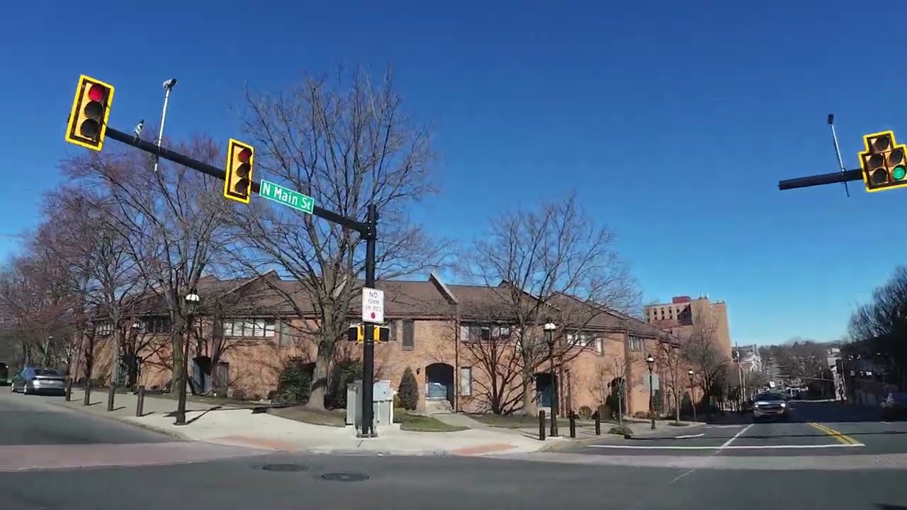 Bethlehem, Pa north side streets.                              