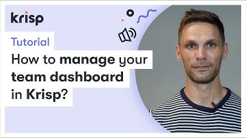 How to manage your team dashboard in Krisp? [Tutorial]