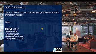 SASFILE Statement