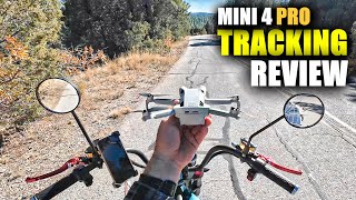 DJI Mini 4 Pro Auto & Bike Active Track Test Review - UNEXPECTED!