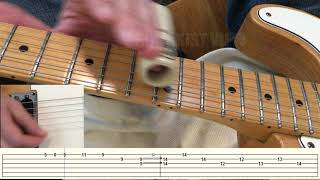 Hawaiian Guitar With A Telecaster - Guitar Lesson - Guitar Player Camera View