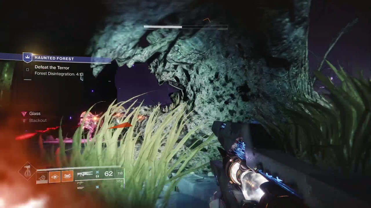 Branch Boss glitches from Divinity (Destiny 2, Haunted Forest)