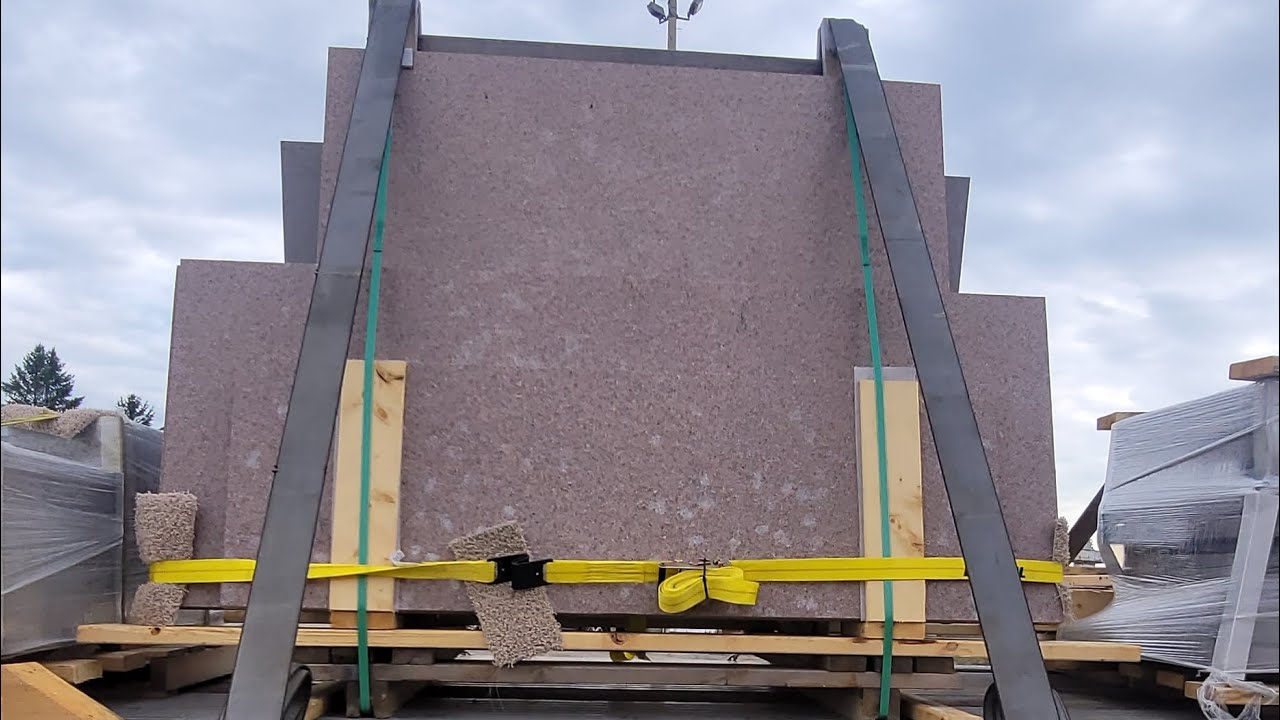 How to secure granite on wooden A frame YouTube