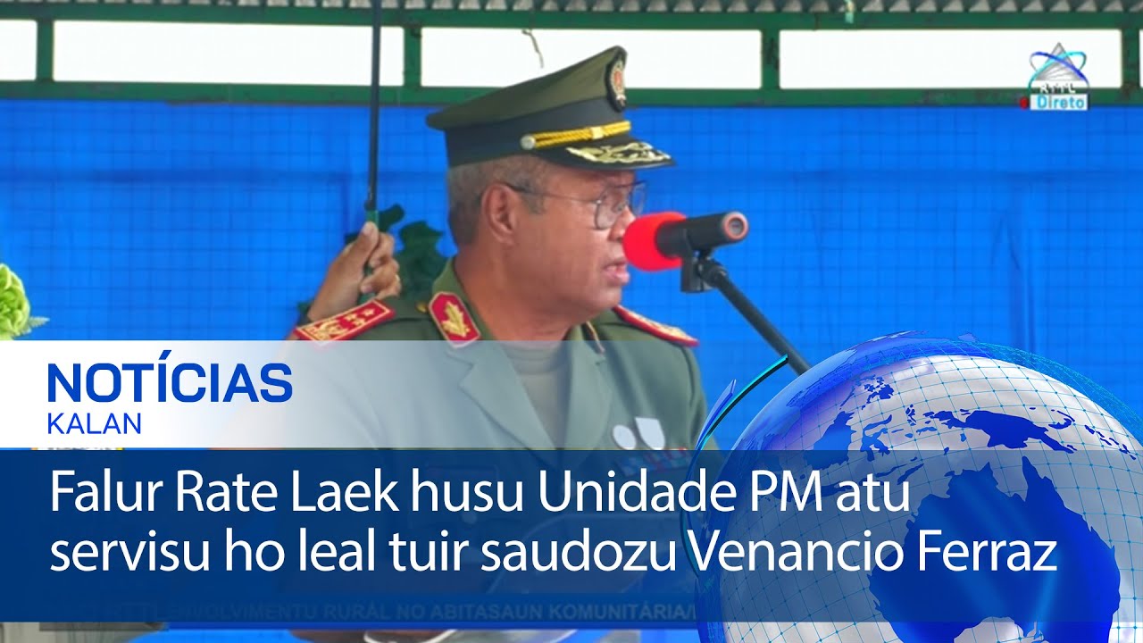 Falur Rate Laek husu Unidade PM atu servisu ho leal tuir saudozu Venancio Ferraz