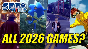 SEGA & ATLUS Confirms That 4 Games From Their BIGGEST IPs Are Coming NEXT YEAR