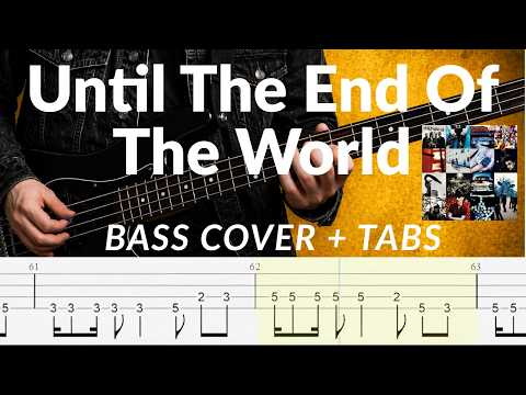 Until The End Of The World (Bass TAB Pack · PDF + GP + MIDI + MP3) - U2