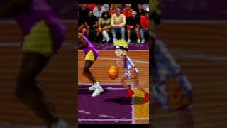 Naruto in NBA Jam #naruto20thanniversary #shorts #naruto20th