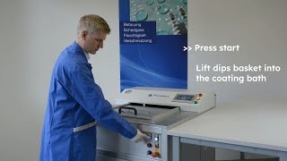 Electronic coating with fluoropolymers on the Basic V3