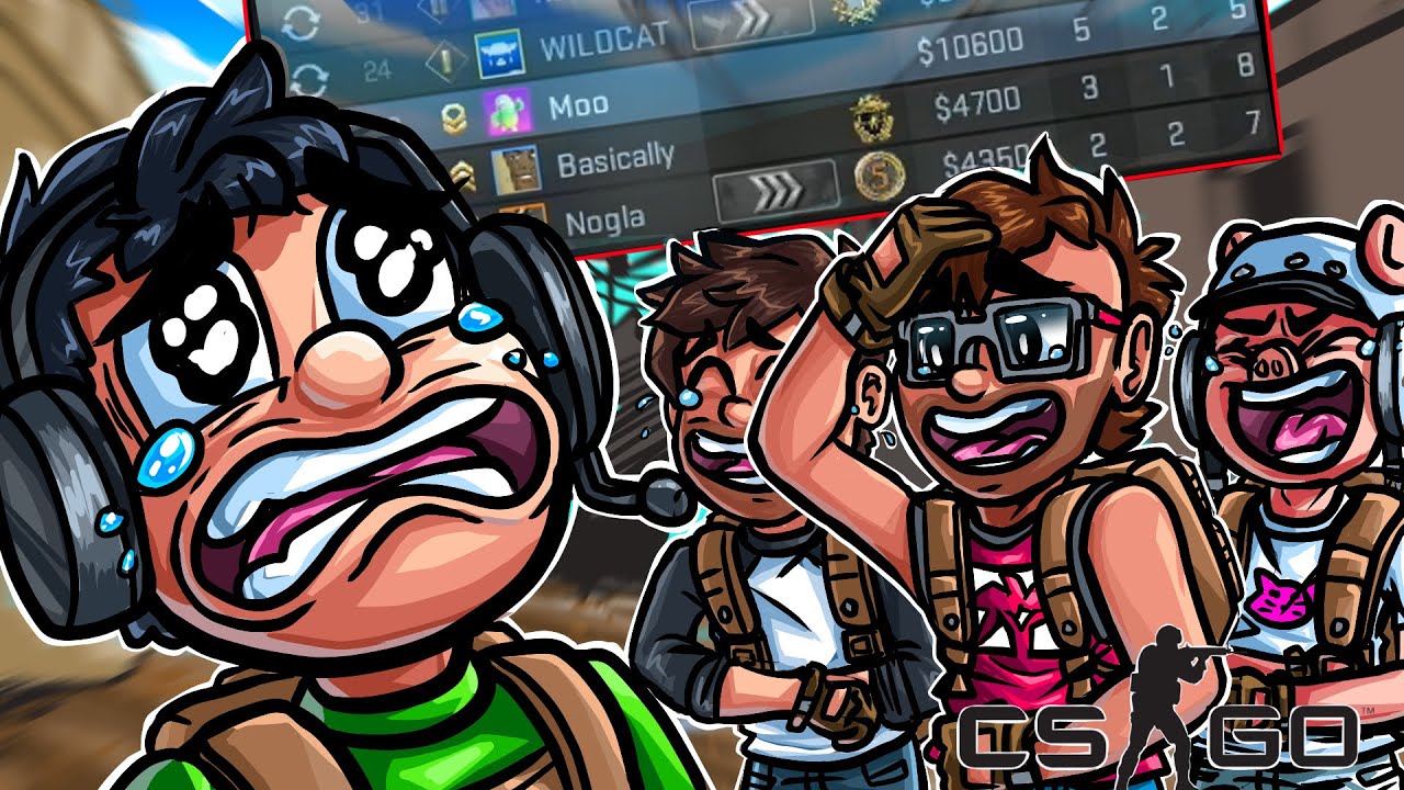 CSGO But Everyone Has ADHD