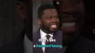#50cent  say he doesn’t want a big house it’s haunted 😂