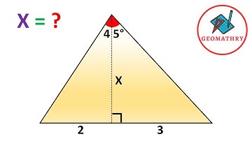 Finding the Missing Length in the Triangle using 2 Different  Approaches