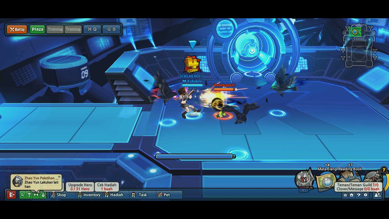 Lost Saga Burst Damage Treasure Hunter with Rare Gear Noir Mantle