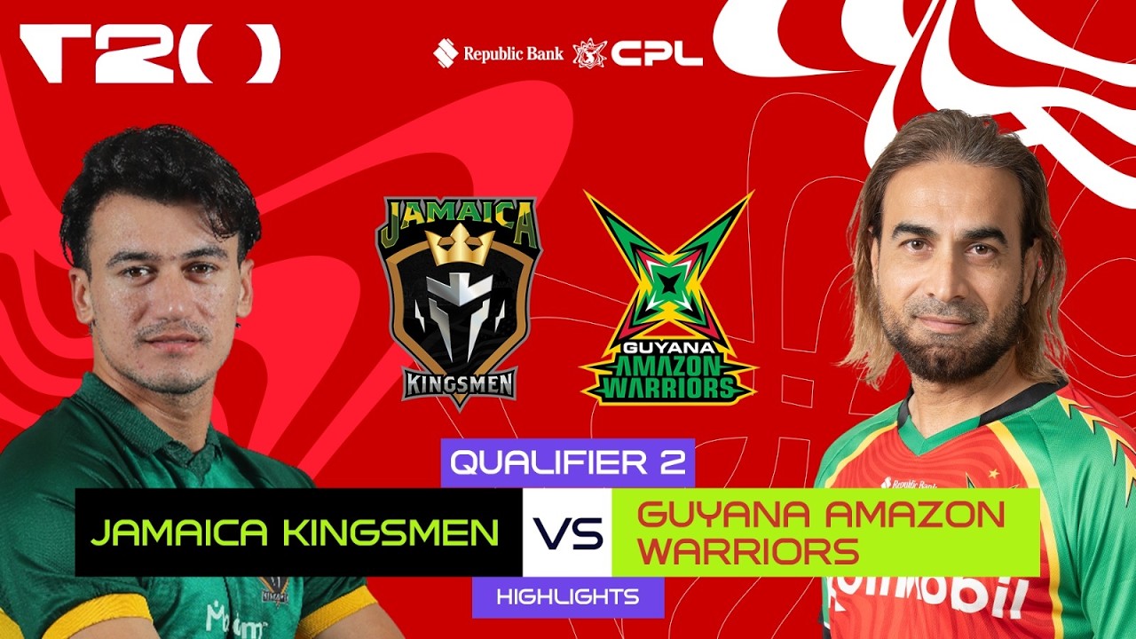 Highlights | QUALIFIER 2 | Guyana Amazon Warriors vs Jamaica Kingsmen | CPL 2026