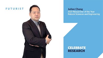 Julian Cheng -  2021 Researcher of the Year, Natural Sciences and Engineering
