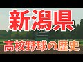 新潟県高校野球の歴史