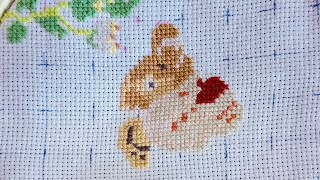 完成✨【刺繍】ピーターラビット87号⑨浴衣？ネズミ婦人ついに