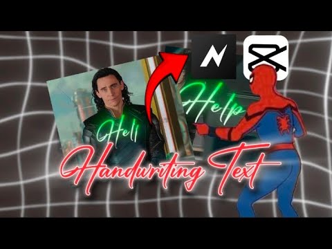 How To Get Handwriting Text Animation In Capcut And Node Video | Capcut And Node Video Tutorial 