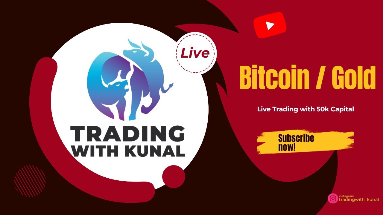 Gold & Bitcoin Live Trading 19 February 2025 | Trading With Kunal