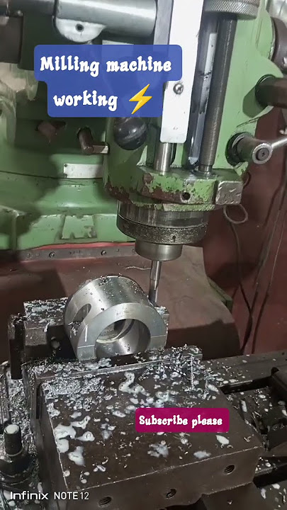 milling machine working ⚡#machine #engineering #factory#entertainment#vlog #trendingshorts #youtube