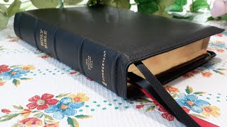 NASB Single Column Reference Bible In The Premier Collection From Zondervan  #review #nasb