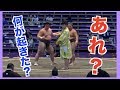 開始1秒でハプニング発生！序ノ口全勝対決の大一番で新米行司さんがまさかの失敗、、大相撲名古屋場所 播州灘-浪満 2018.7.18