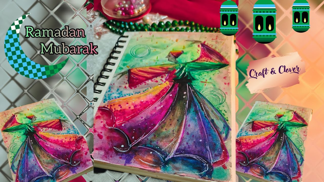 Welcome to the 20:12 Min. Premier ✨❤️ #ramadan #sufidance #tutotial #art 