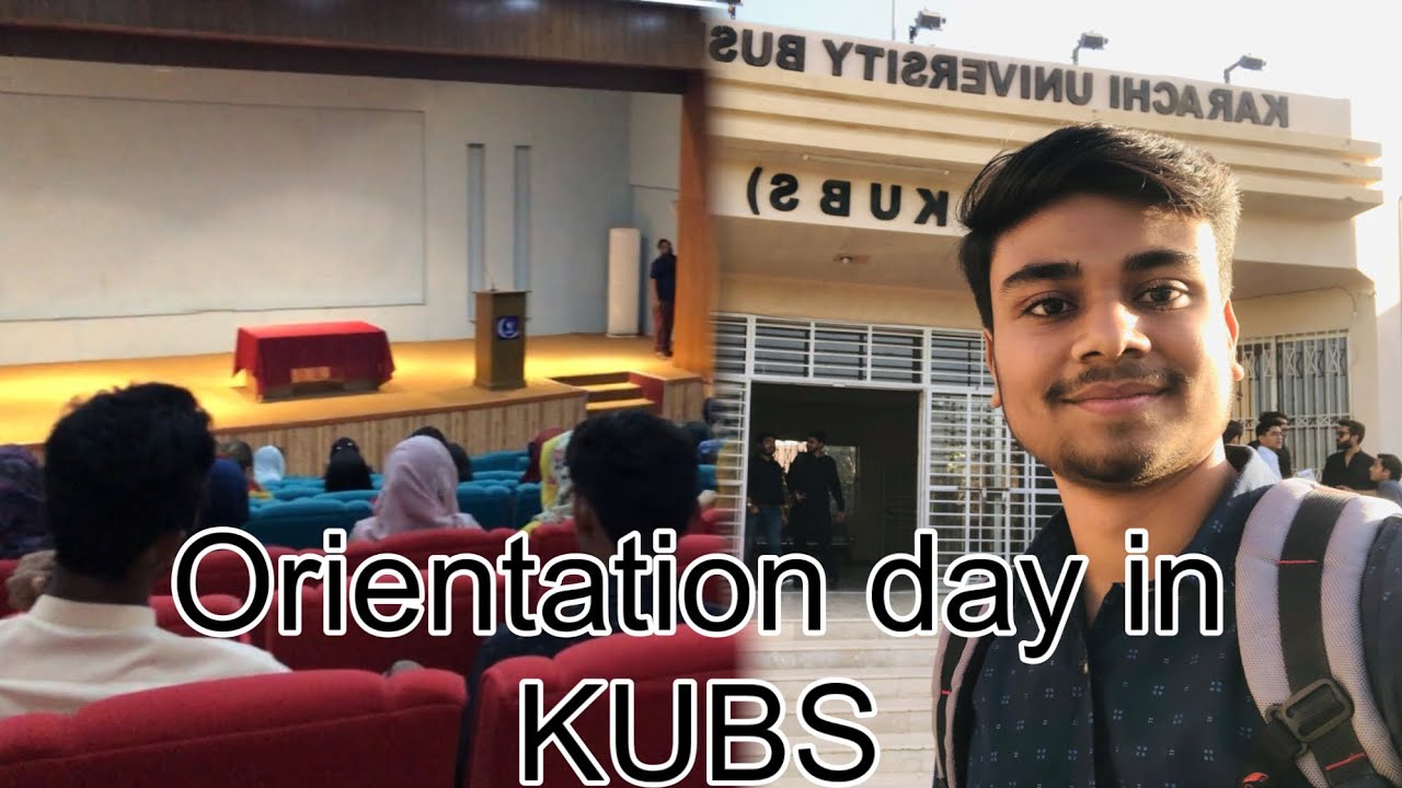 Ragging on Orientation Day😅 || KUBS || Karachi university
