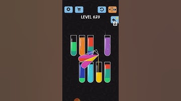 water color sort level 629 @beautyoflife13