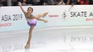 Technical Freestyle 1 - Gold Medal Skate Asia Bangkok 2019 Alenka Jenna Playtime