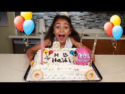 Heidi Happy Birthday Cake Toys