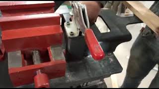 Cricket Bat Handle and Cleft Choke Cutting 2in1 machine