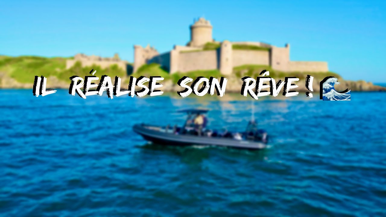 Il RÉALISE ENFIN son RÊVE de PÊCHE, de MER et de LARGE ⚓️🌊🌅