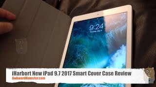 iHarbort New iPad 9.7 2017 Smart Cover Case Review