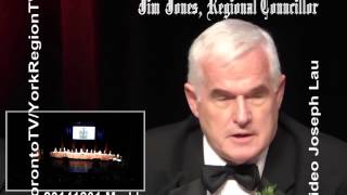 Jim Jones, Markham Regional Councillor, Markham Inauguration, 20141201