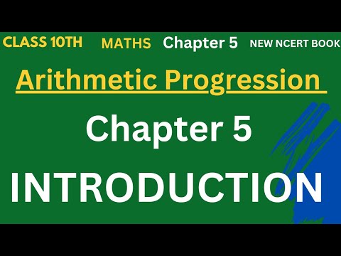 Arithmetic Progression | Introduction | Chapter 5 | Class 10th | Maths ...