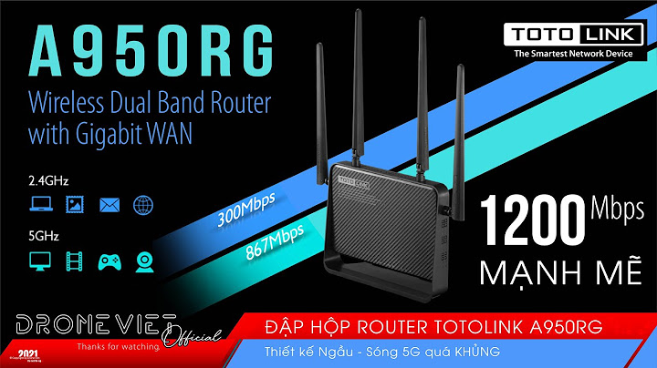 Đánh giá router wi-fi băng tần kép ac1200 a950rg năm 2024