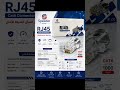 Speeder NetworkRJ45 – موصل شبكة Cat6 المنيوم