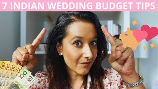 WEDDING PLANNING on a BUDGET: 7 INDIAN WEDDING BUDGET Tips💰