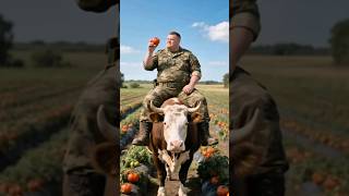 Fat army officer Rescues Grandfather 😭 on make waterslide #ai#army#save