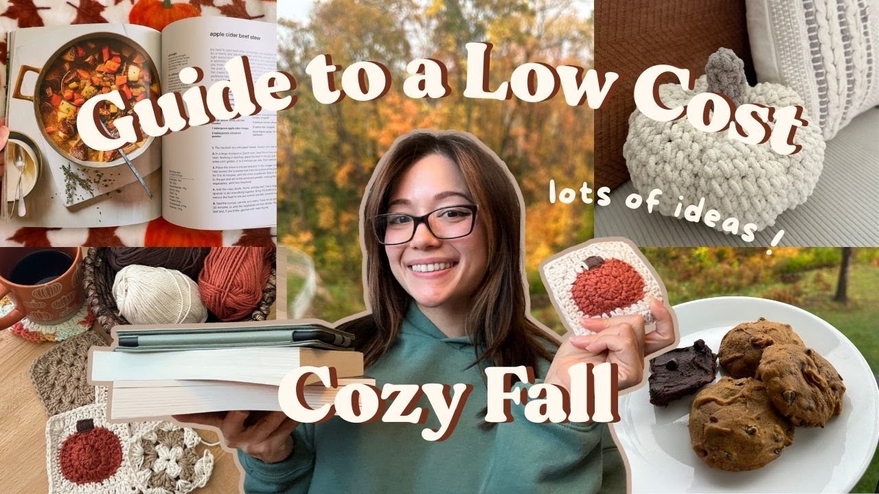 Low Cost Cozy Fall Guide 🍂 Intentional & Creative Fall Ideas - YouTube