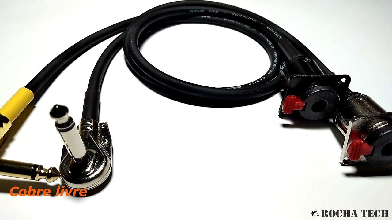Cabos para pedalboard Rocha Tech