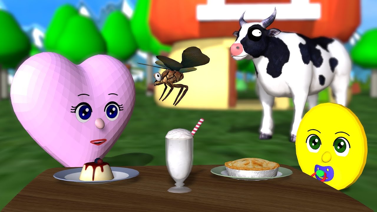 Skip To My Lou - Nursery Rhymes with the Baby Shapes | Noodle Kidz