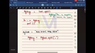 Split Function | Python Basics | A levels | Paper4