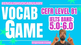 🎮 Fun English Vocabulary Game: Guess the Word! (CEFR B1 / IELTS Band 5.0-6.0 Level) screenshot 4