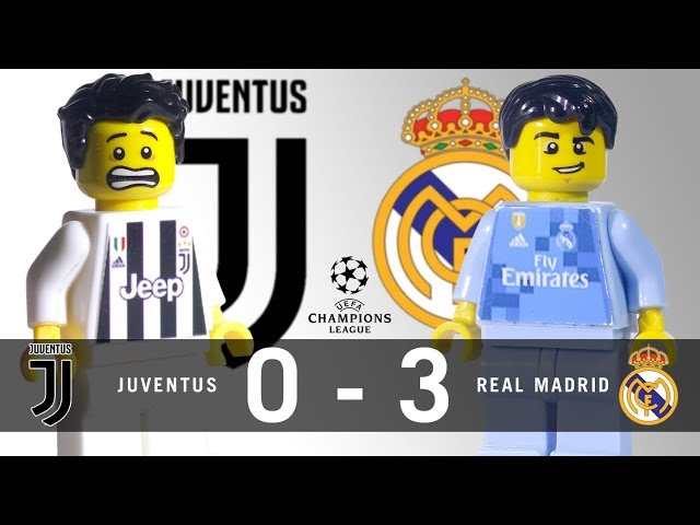 LEGO Juventus 0 - 3 Real Madrid Champions League 2017 / 2018 